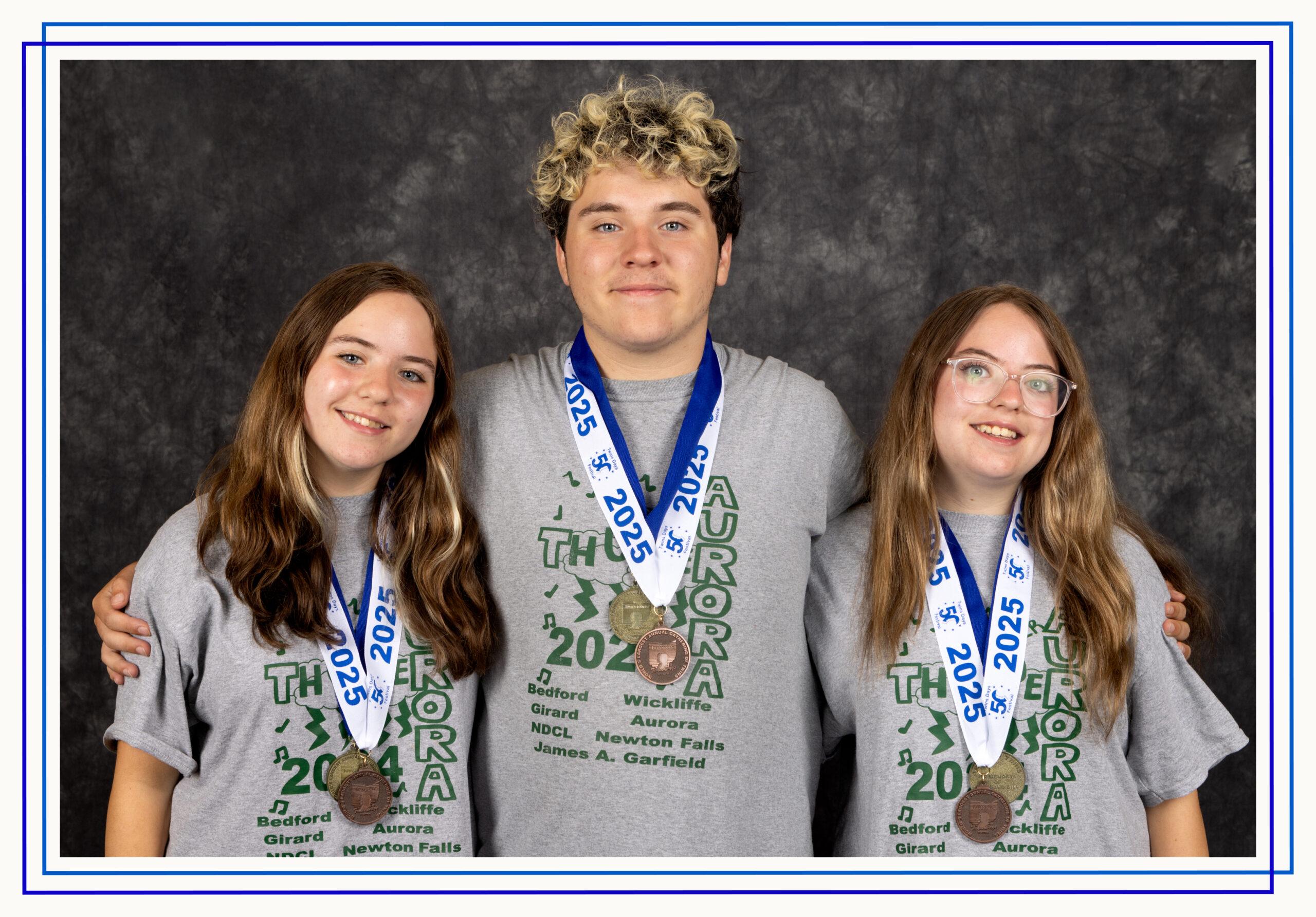 Sophia, Gabriel, and Ava Santacreu